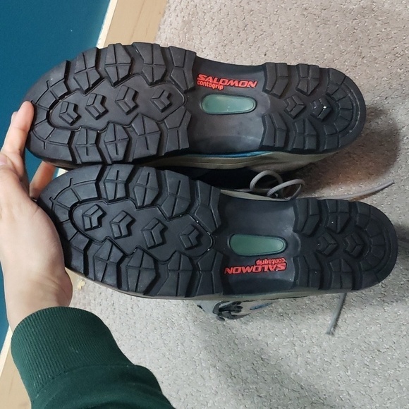 Salomon Super Mountain Expert Mountaineering Women’s Sz 9 EU 41 1/3 Winter Boots - Picture 2 of 7